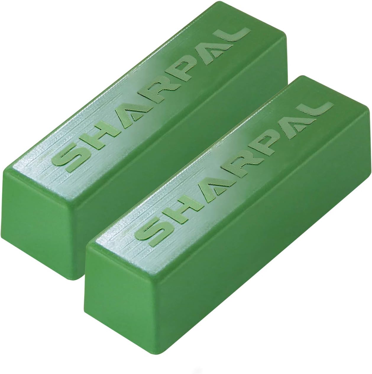 SHARPAL 208H 106g / 4 Oz. Polishing Compound Fine Green Buffing Compound, Leather Strop Sharpening Stropping Compounds (2-Pack, Total 106g / 4 Oz.)