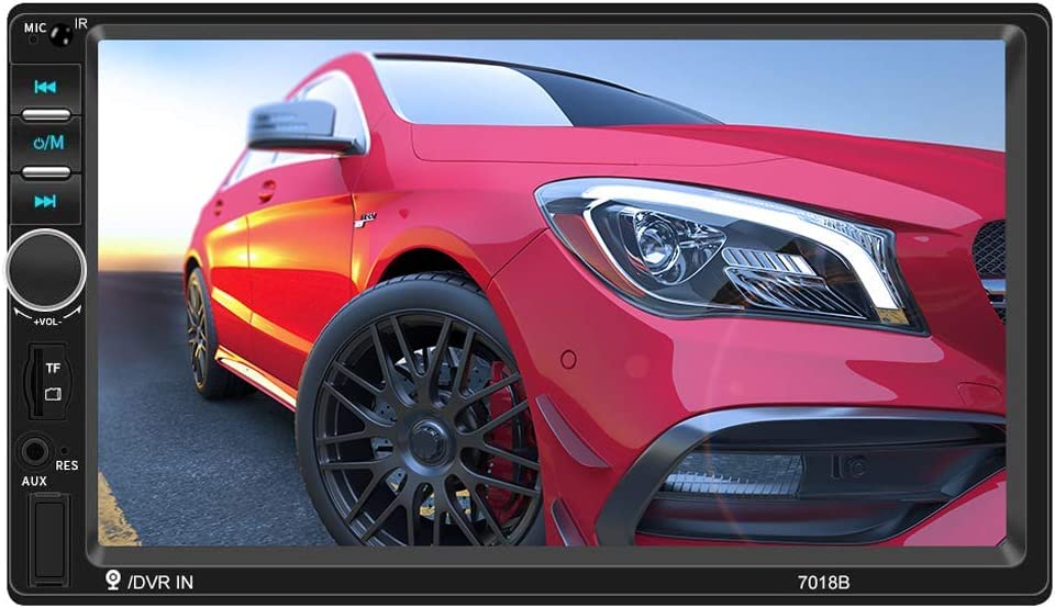 ‎MS MR.SMART F.T.C7 Inch Double 2 Din Car Stereo Kit with Bluetooth Touch Screen Car Stereo Audio, DVD, MP5/TF/SD/USB/Media Player, USB SD AUX, FM/AM/RDS Tuner