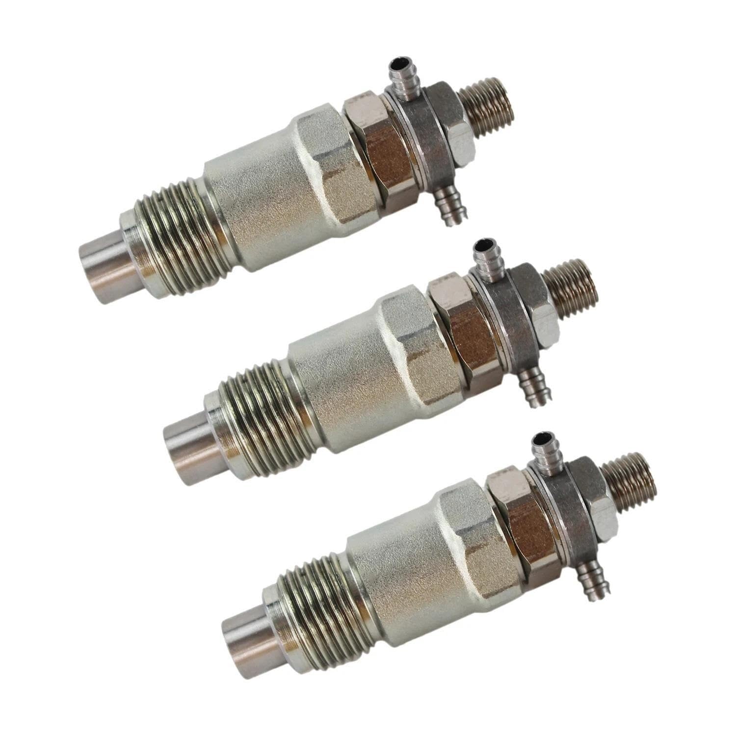 Qdouimoo One Color Diesel Injector Fuel Injector Nozzle For Kubota D750 D850 D950 D1302 D1402 V1702 V1902 15221-53020 15221-53030 1522153140 7000065209 3Pcs