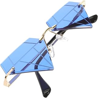 1 Par De Óculos Em Forma De Diamante Gafas De Sol Para Niños Óculos Para Formatura Óculos De Sol De Praia Óculos De Festa Óculos De Morcego Óculos De Sol De Festa Óculos De Sol