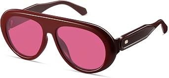 Oversized Polarized Aviator Sunglasses for Women Men Retro Big Round Aviators Trendy 70s Vintage Sun Glasses CL014