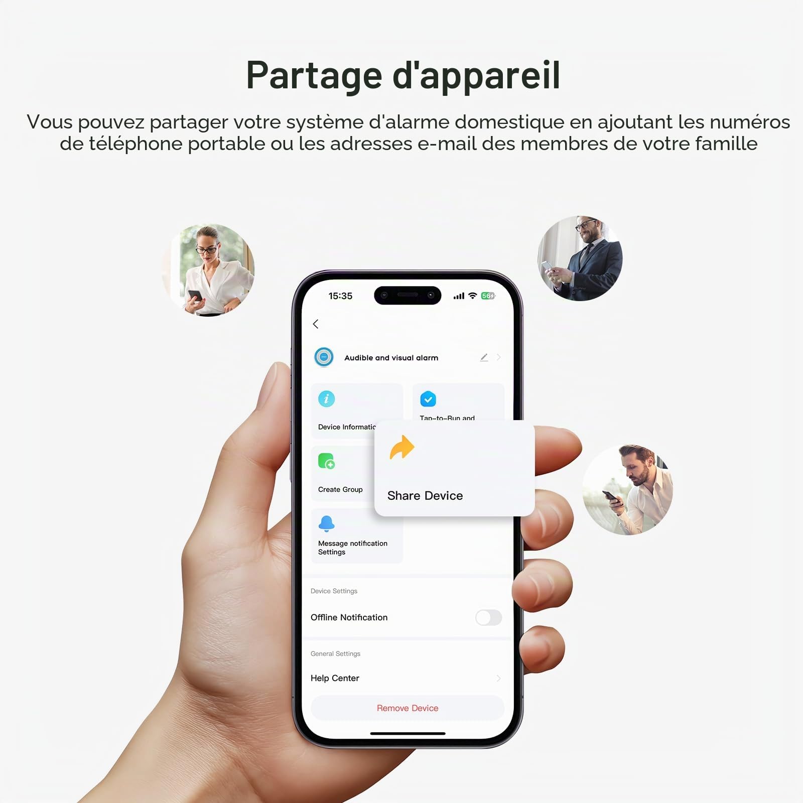 Alarme Maison sans Fil Intelligent GSM + WiFi, 21 Pièces - 4 Alarme de Porte, 8 Capteurs de Fenêtre et de Porte, 3 Télécommande, Compatible avec Alexa et Google Assistant