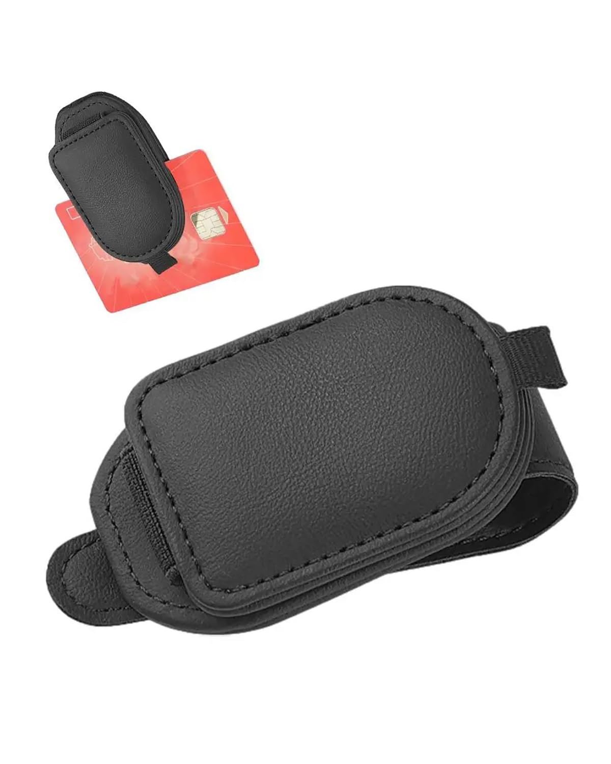 Supporto per Occhiali da Sole, Supporto Universale per Auto, Supporto per Occhiali, Supporto per Visiera Multifunzionale, Supporto Universale per Occhiali da Sole, (Beige)