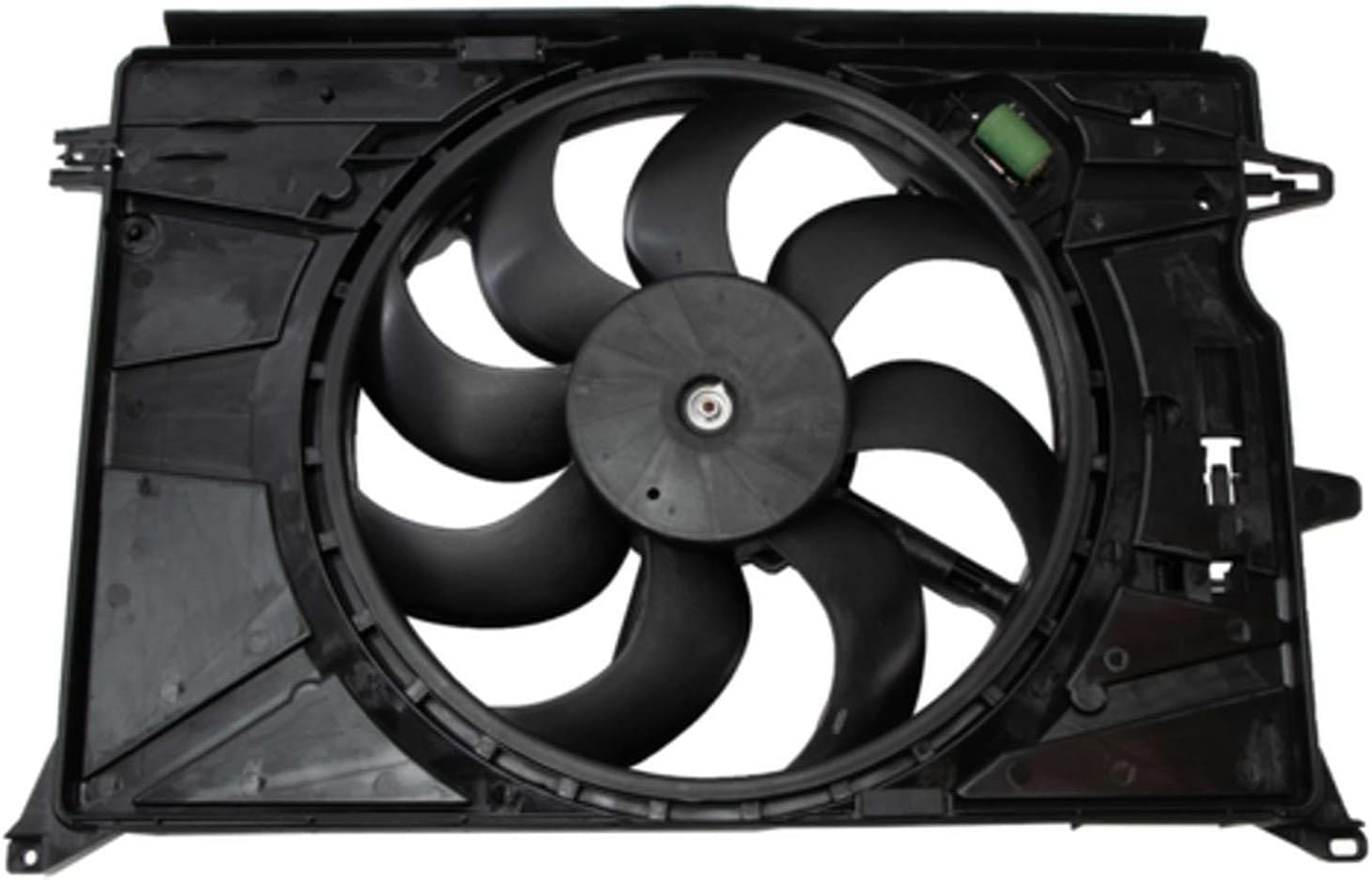 Replacement Engine Cooling Fan Assembly for 2015-2018 Jeep Renegade (1.4L 4 Cylinder)