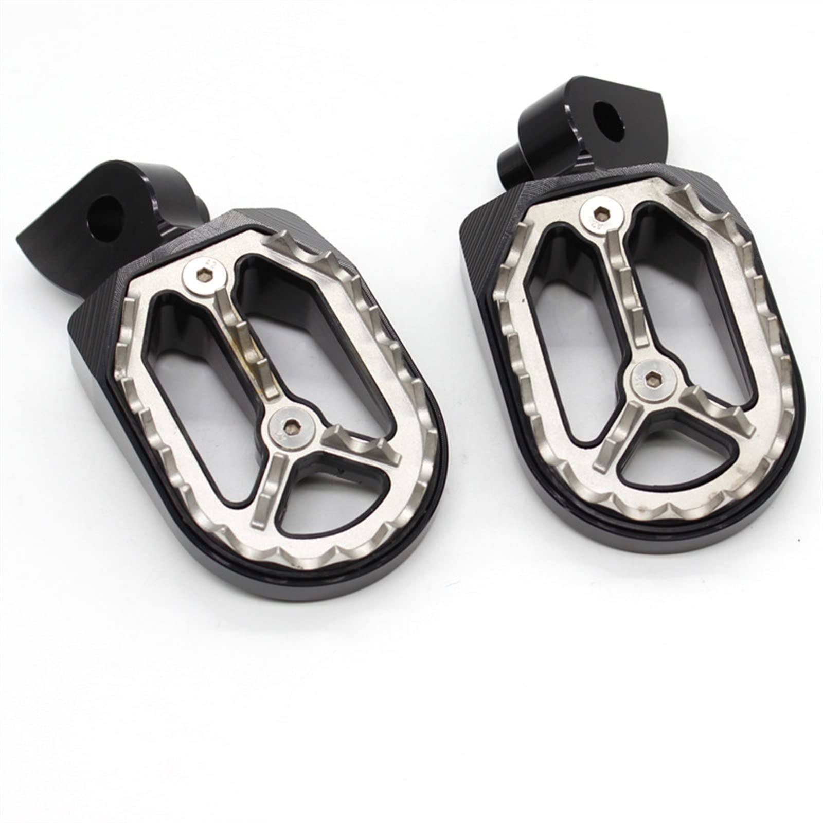 Accesorios para clavijas Reposapiés Para Motocicleta, Pedales Para Yamaha YZ250 YZ 250 1998-2020 2019 2018 2017 2016 2015 2014 2013 2012 2011 2010 2009 2008 2007 2006 2005 2004(Nero)