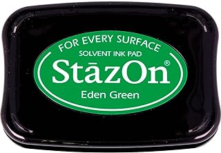 Tsukineko Eden Green StazOn Solvent Ink Pad