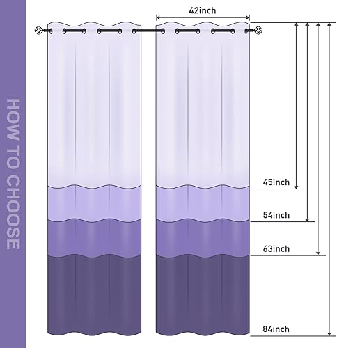 Miniatura 6 de Cortinas de luz de luna de elefante, cortinas opacas de vida silvestre africana para sala de estar, patio, puerta, dormitorio, aislamiento térmico,