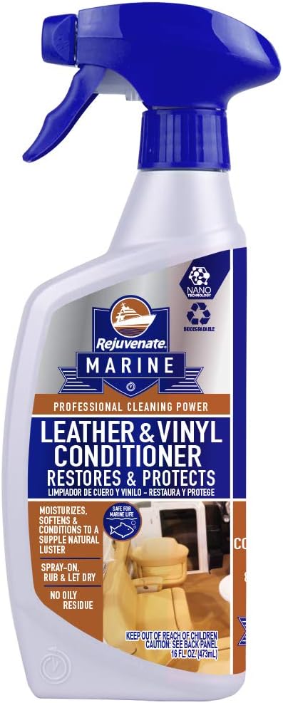 RejuvenateRM16CD Leather Conditioner, 16 fl. oz, 1 Pack