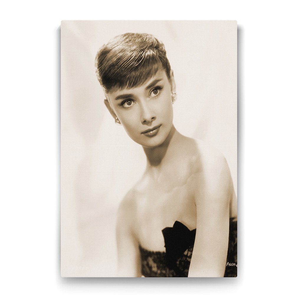 Audrey Hepburn Tablosu - 60x90cm