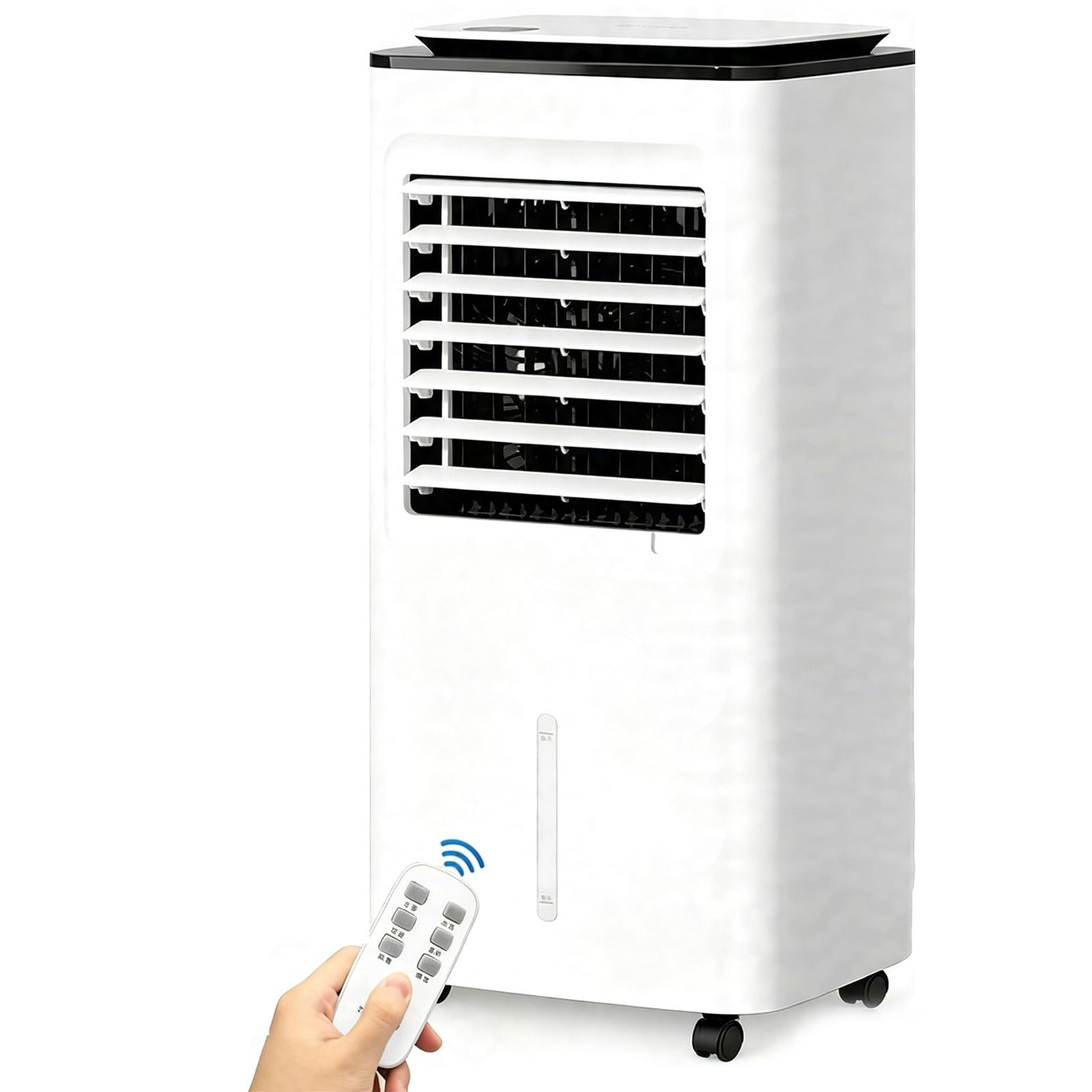 Yue Jjxn One Color Portable Evaporative Air Cooler, 3.9Gal Water Tank, Remote Control
