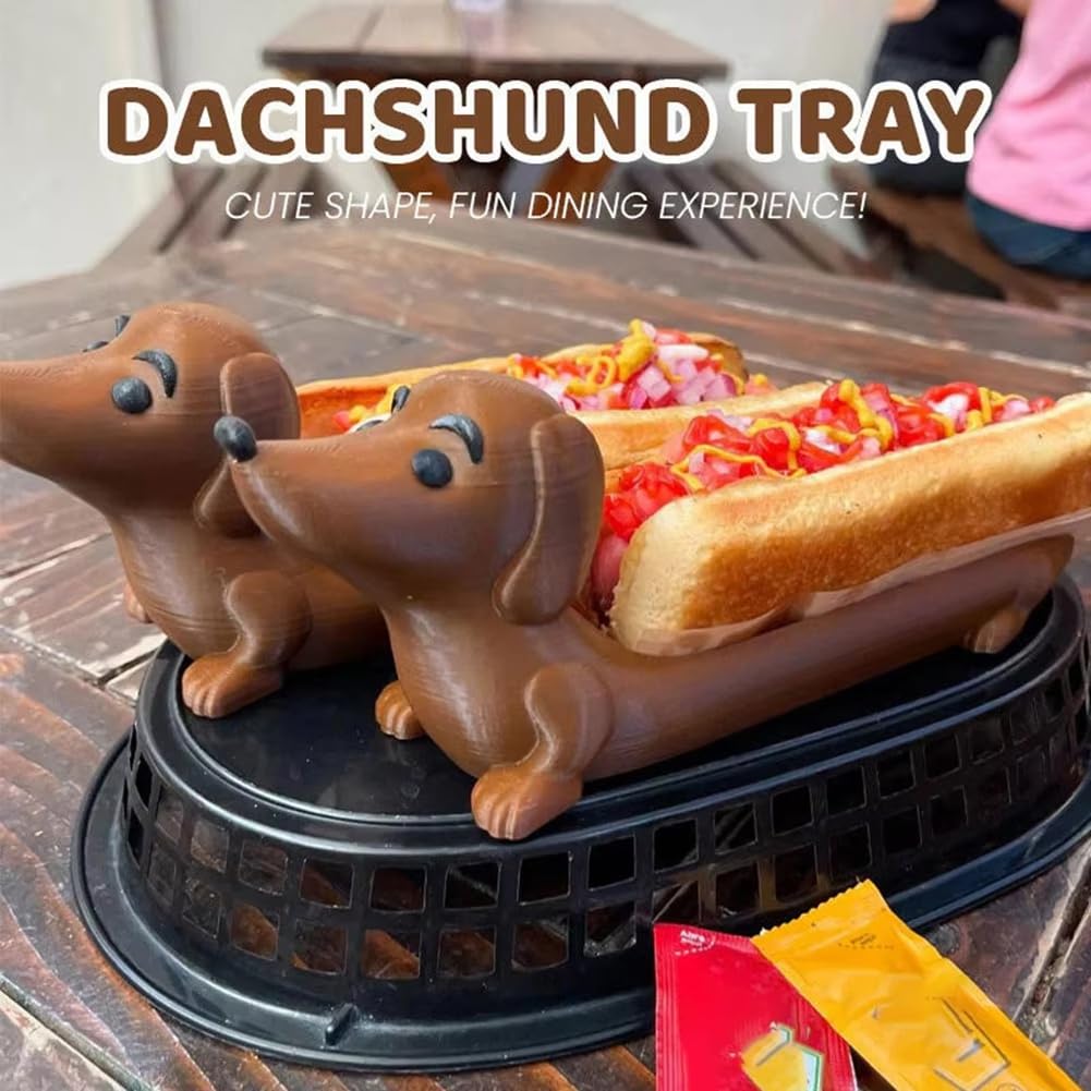 Taca do serwowania w kształcie szczeniaka, jamnik, uchwyt na hot dog do , na uroczystości rodzinne, imprezy, restauracje, narzędzia domowe