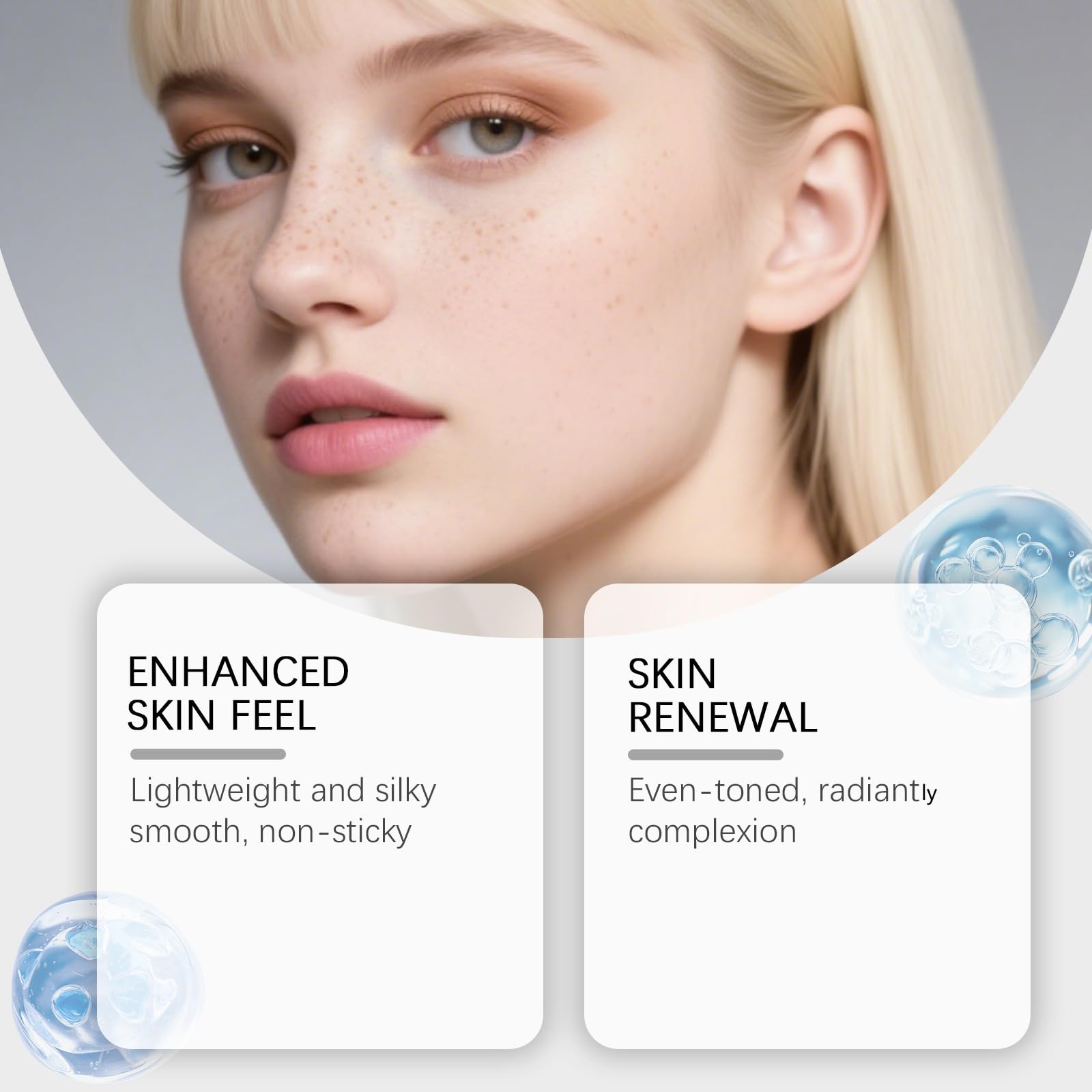 Crema idratante schiarente con vitamina C, viso idratato con acido ialuronico, trattamento anti-invecchiamento e antirughe, ripolpa e illumina la carnagione, attenua la carnagione opaca e unifica la