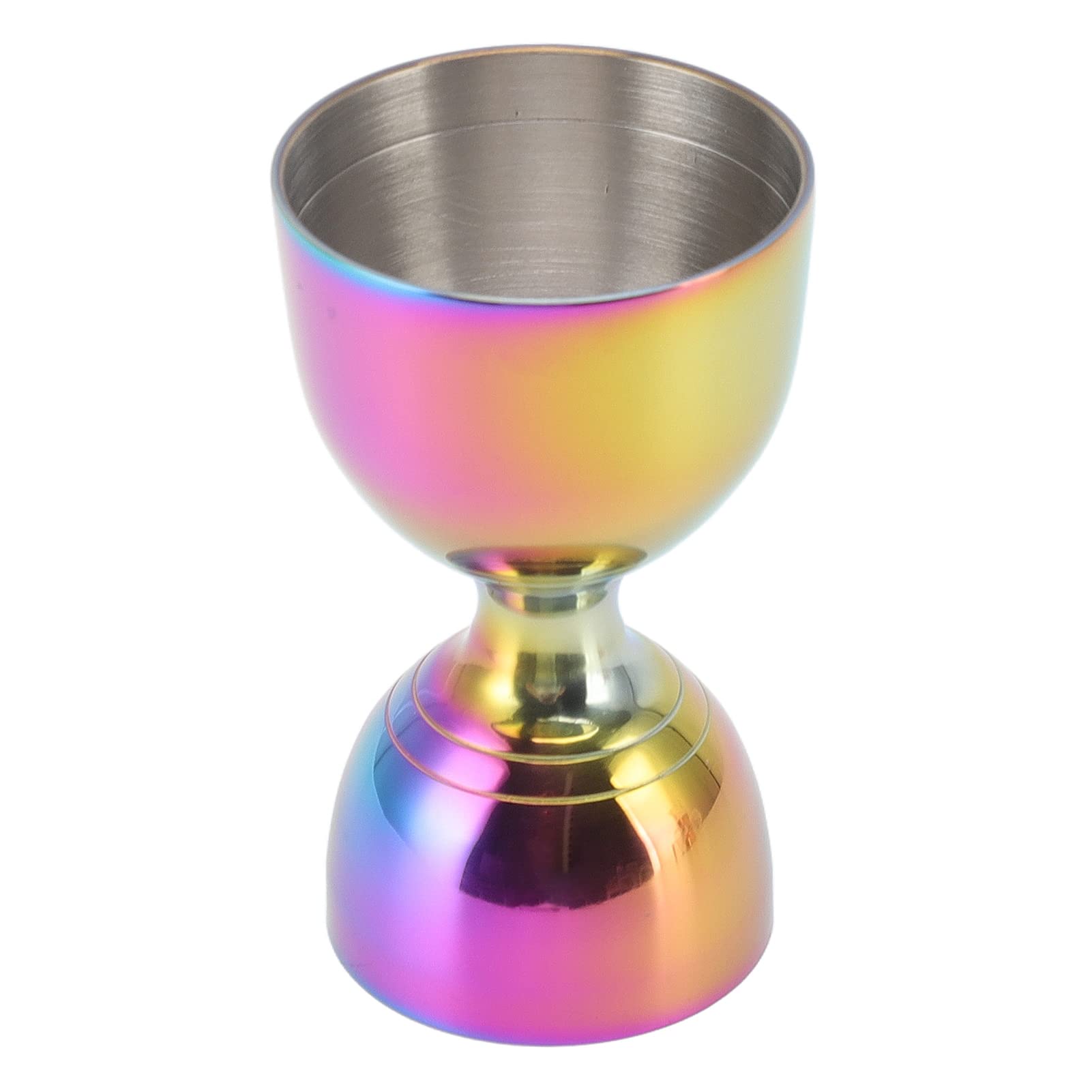 Bar Jigger, Cocktail Jigger 30/60ml Miarka ze Stali Nierdzewnej do Likieru Koktajlowego(30/60 ml kolorowe)