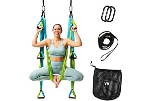 Yoga Trapeze Swing Set - Swing into Fitness