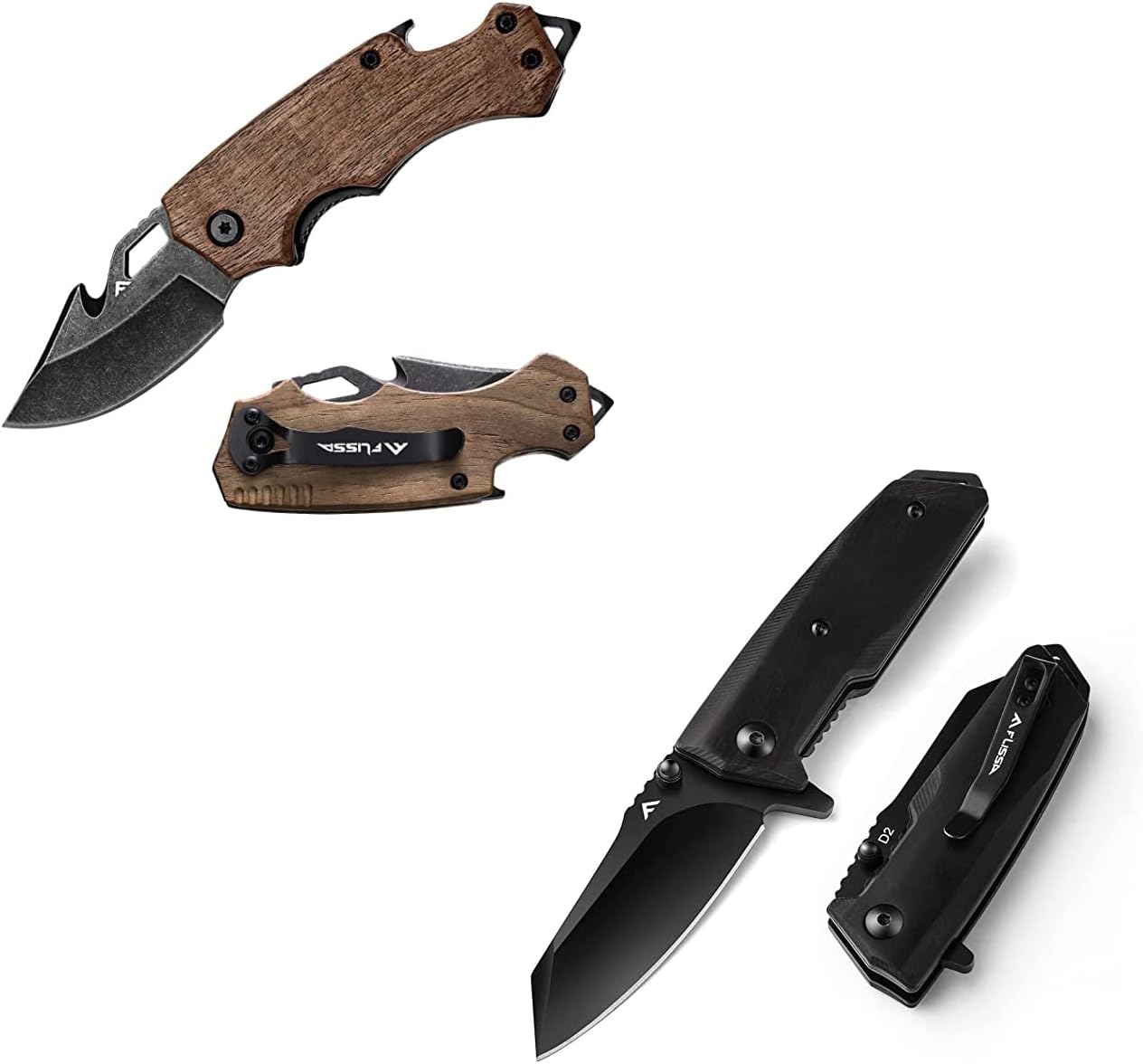 FLISSA Mini Folding Pocket Knife 2.5Inch Pocket Folding