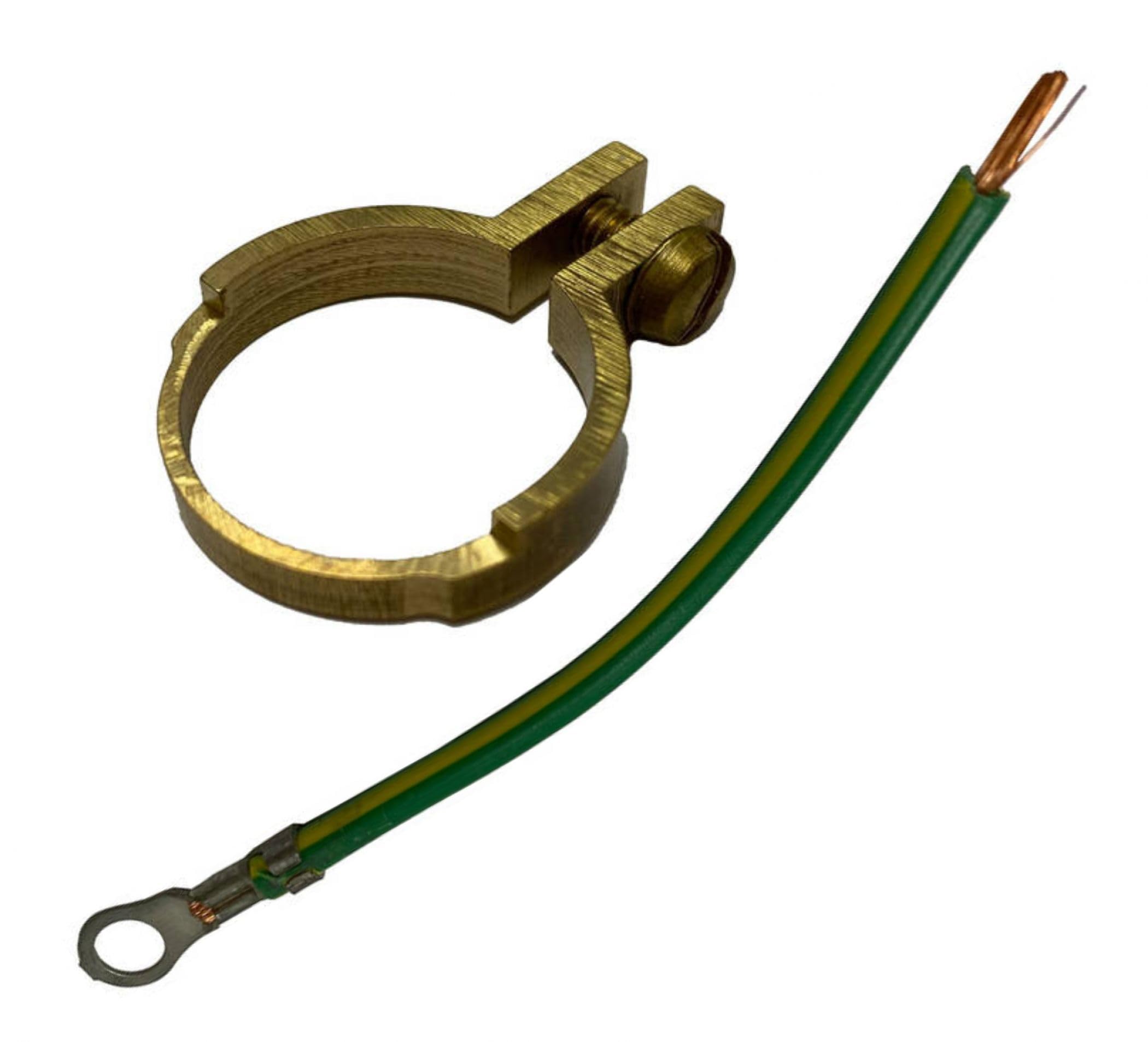Wiska 10111814 E-NUT20 Earthing Solutions Earth Nut, M20, Pack of 5, Brass