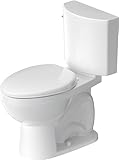 Duravit Duravit No.1 PRO - Inodoro para inodoro de dos piezas, color blanco