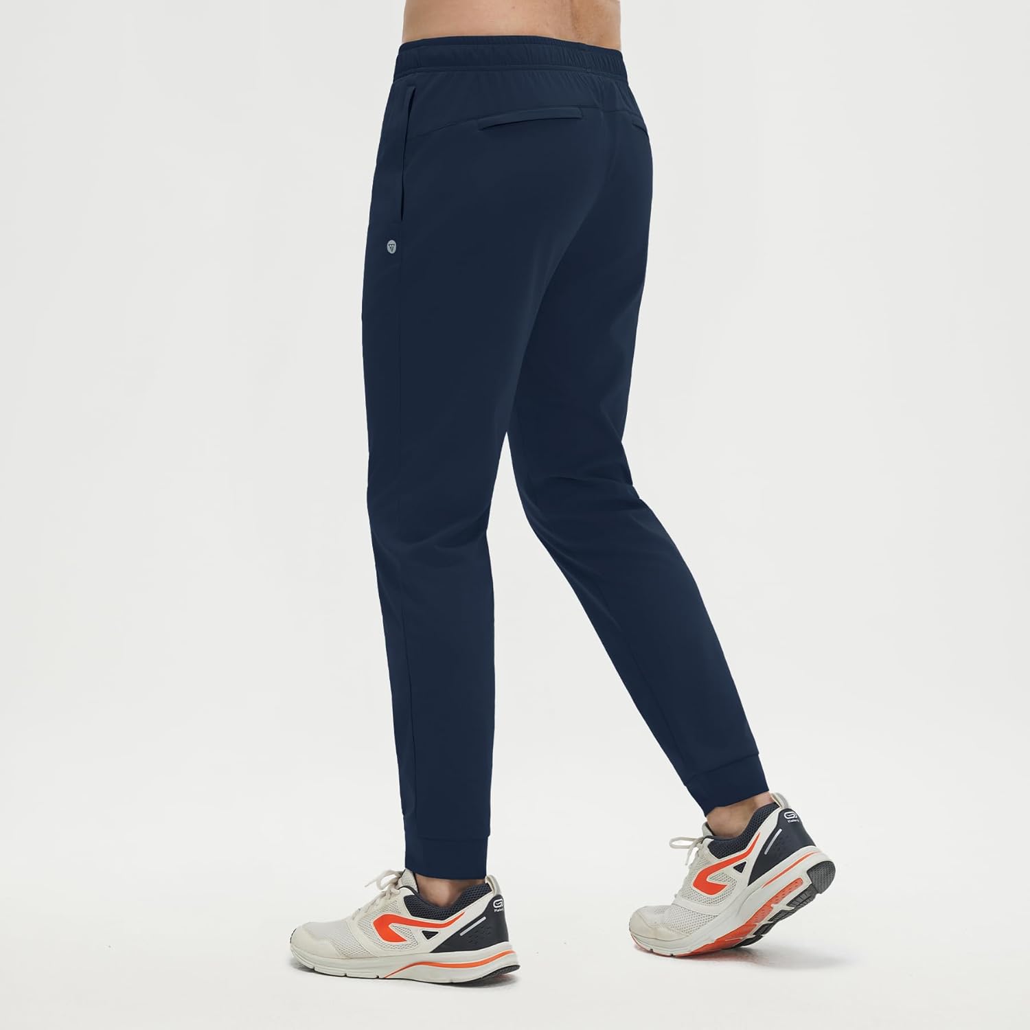 M MAELREG Golf Joggers for Men with Zipper Pockets Stretch Moisture Wicking Running Lightweight Athletic Mens Sweatpants