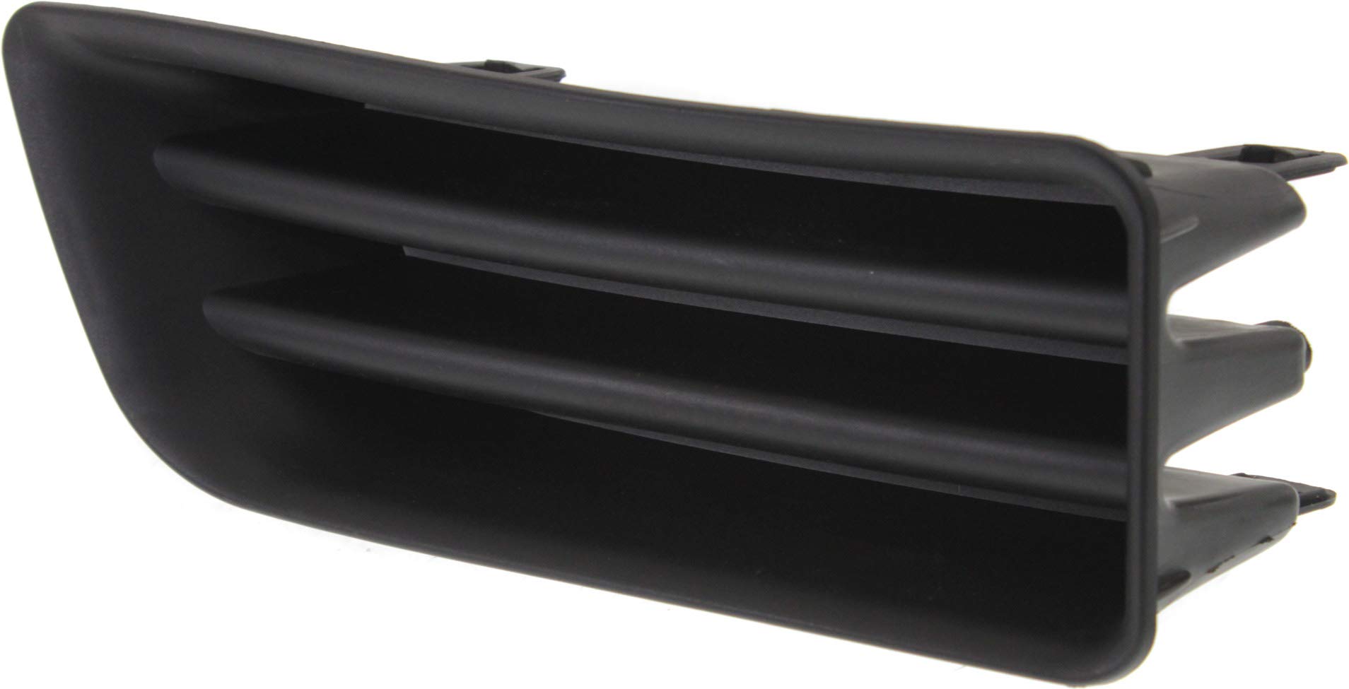 Evan Fischer Front Fog Light Cover Compatible With Honda Accord 2006-2007, Black, Sedan, Passenger Side