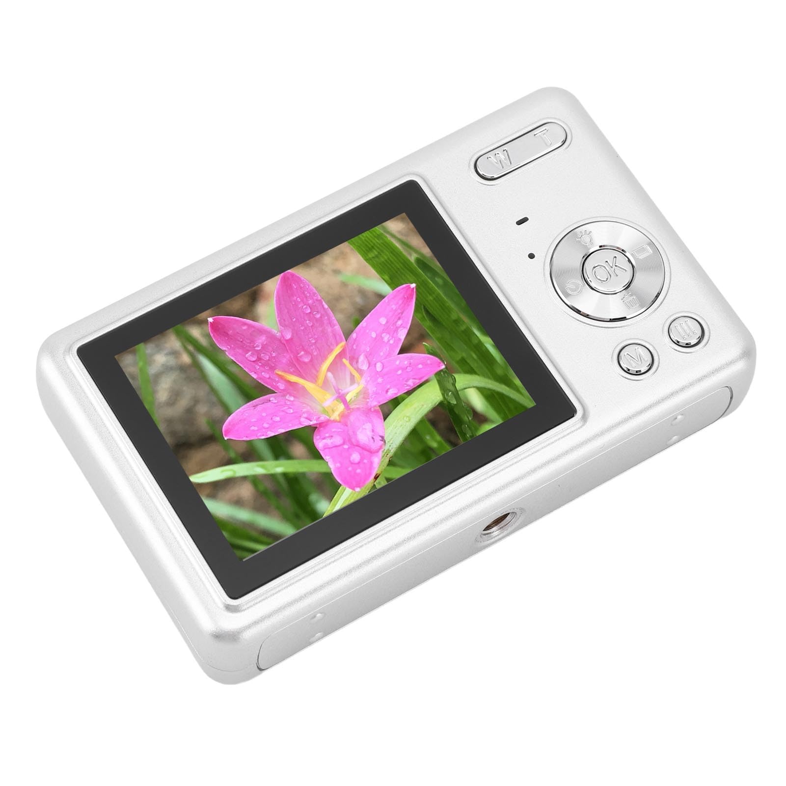 Kieszonkowy Aparat Cyfrowy do Fotografii, Aparat Fotograficzny o Rozdzielczości 12 MP i Rozdzielczości 1080 P, Typu „wyceluj i Zrób zdjęcie” z Ekranem TFT o Przekątnej 2,4 Cala,
