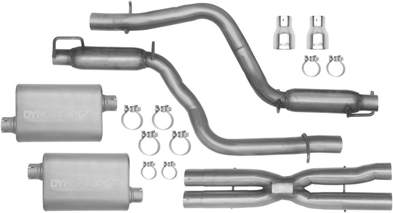 Dynomax 38527 VT Dual Cat-Back Muffler System