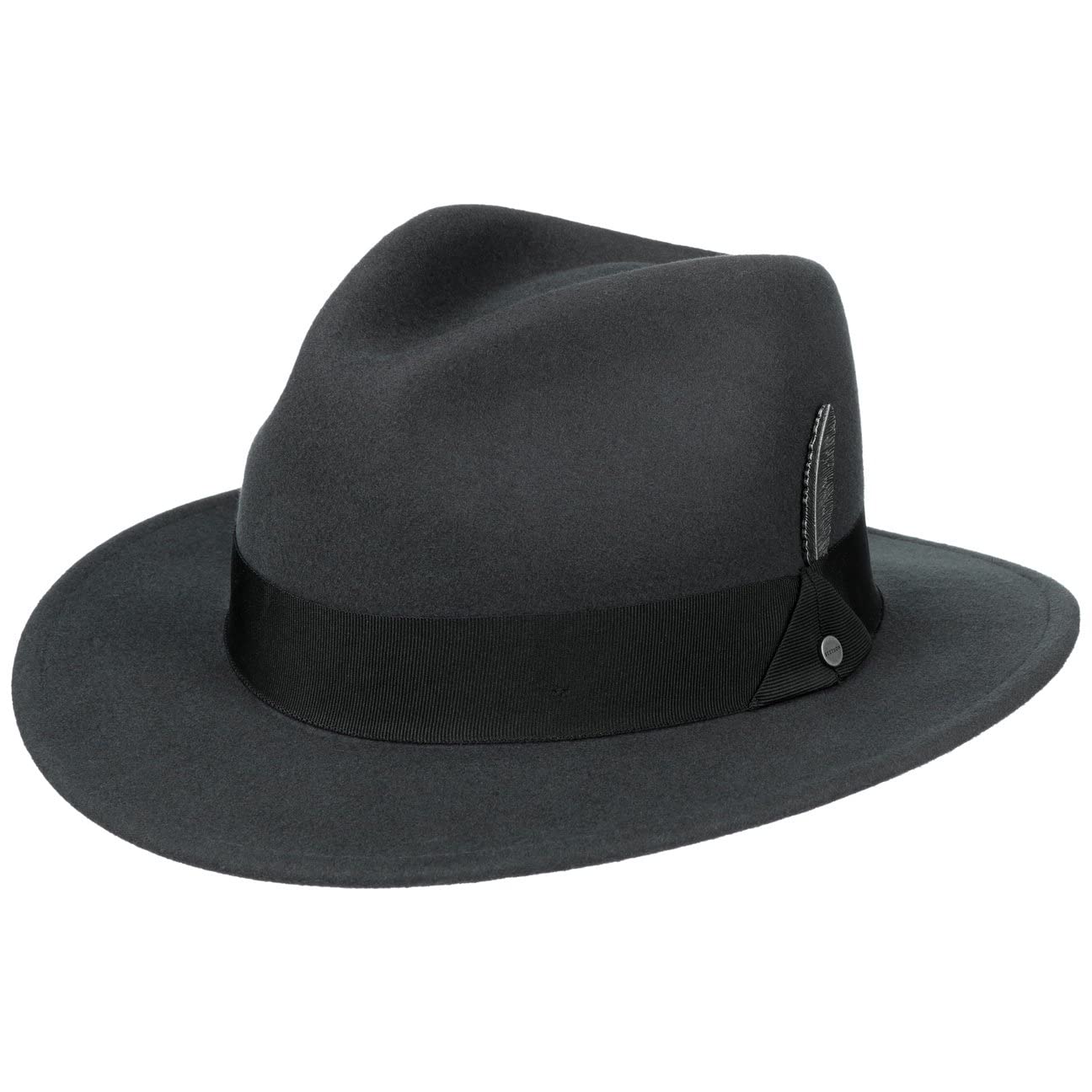 Stetson Vencaster Traveller Wollhut Einfarbiger Wasserabweisender Outdoorhut Unisex Frühling bis Winter