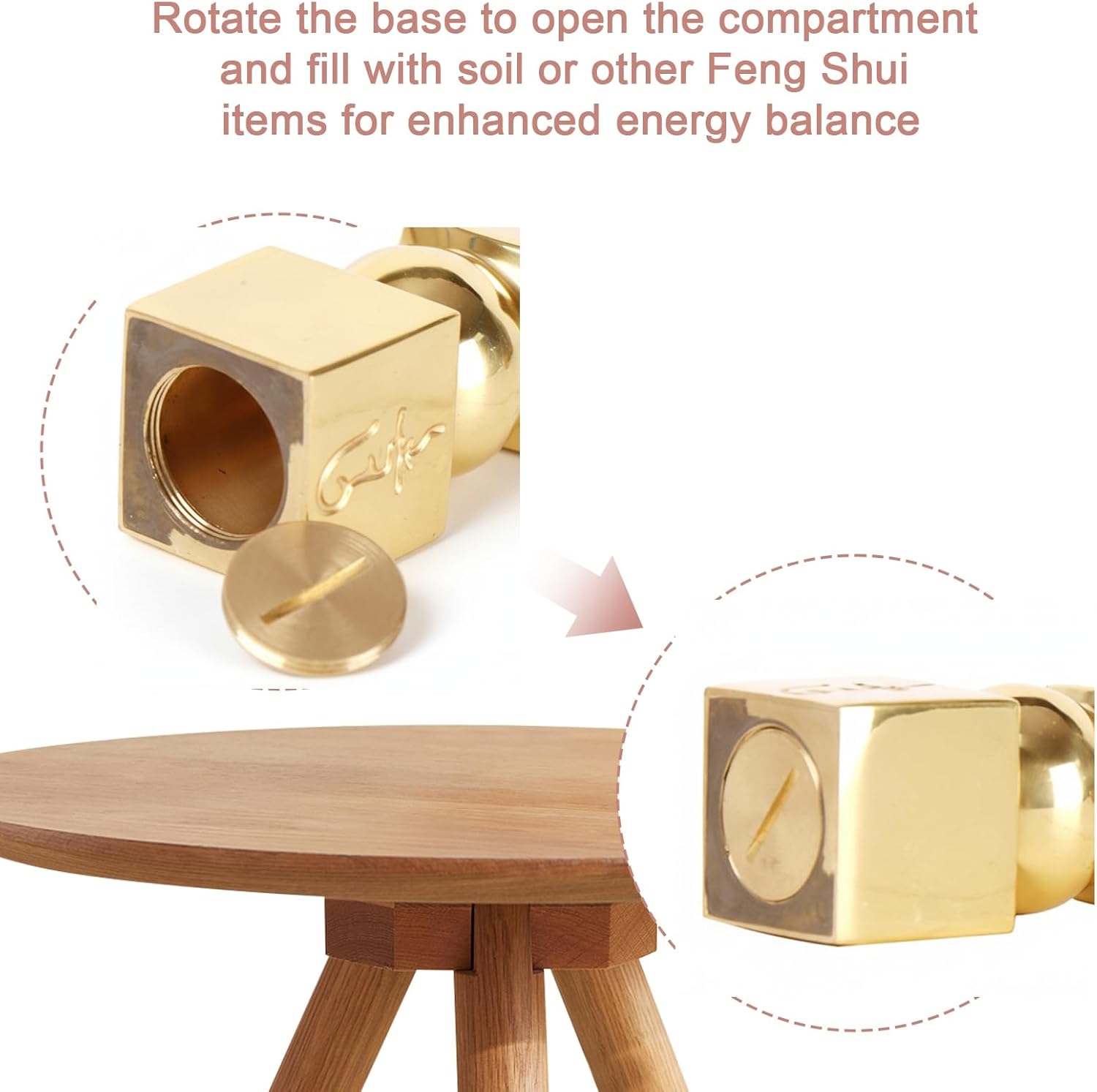 I-MART 5 Element Pagoda Feng Shui Decor (6-inch)