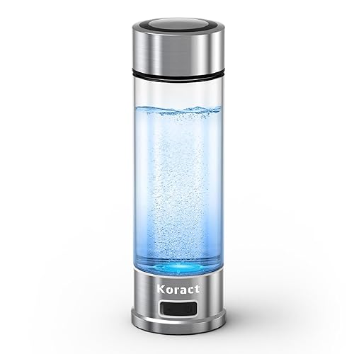 Botella de agua de hidrógeno de 1500PPB, generador de botellas de agua de hidrógeno portátil, dispensador de agua rico en hidrógeno con tecnología