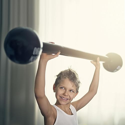 Miniatura 4 de Mancuerna inflable para cabina de fotos, negro, cloruro de polivinilo, mancuerna inflable, corte decorativo, fiestas y eventos