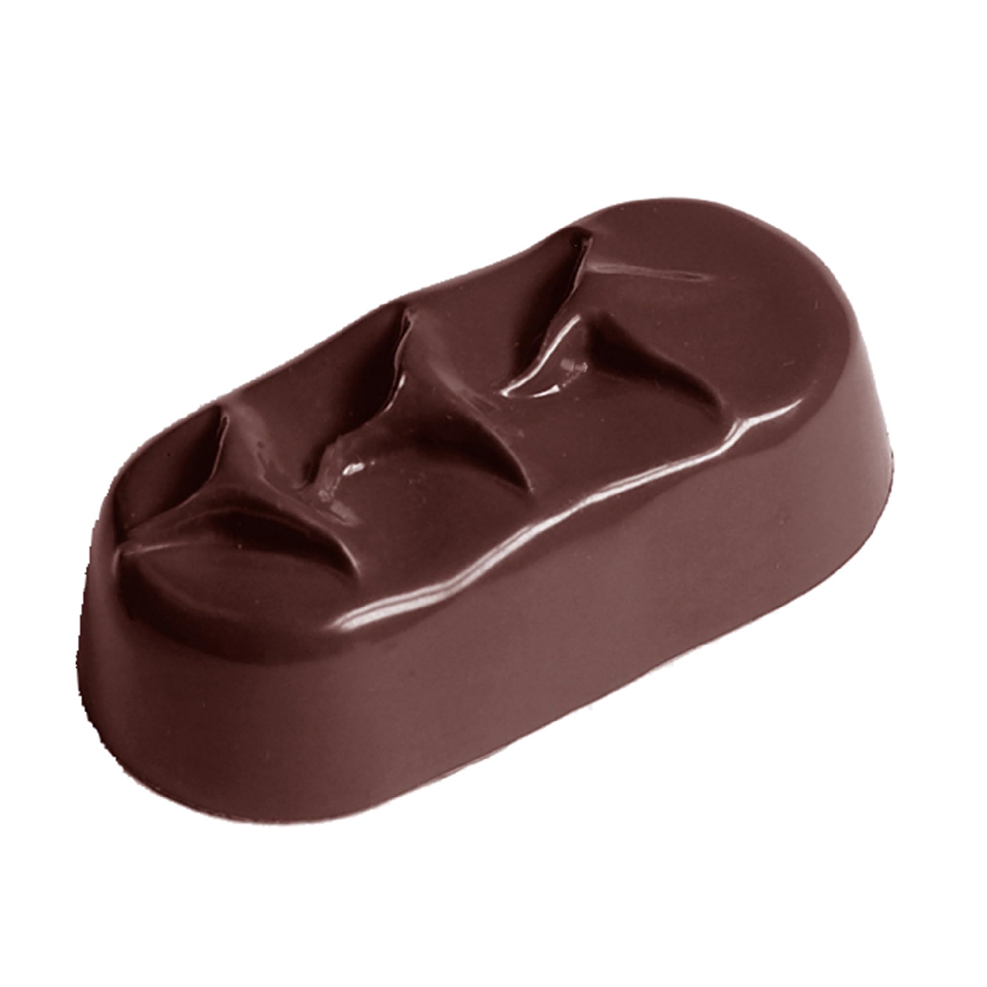 CW2364 – Chocolate World – Enrobed Bar Small Polycarbonate Mould