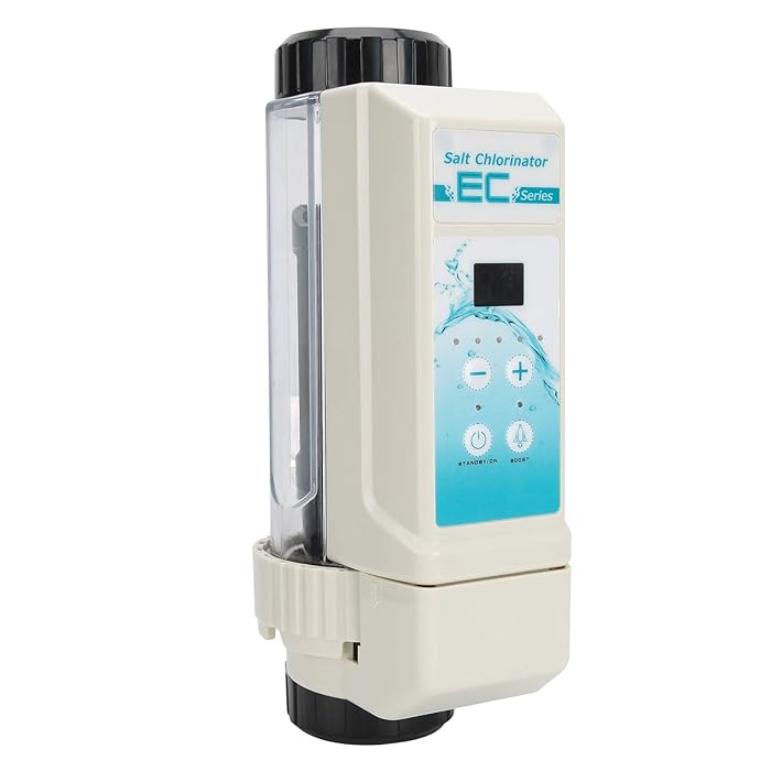 Buy Salt Chlorine Generator, EC12 12g/H Plastic Pool Salt Chlorinator