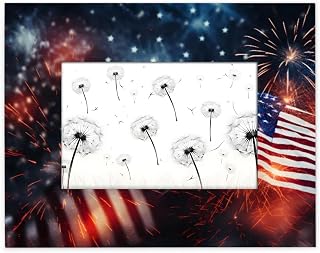 Fireworks USA 4x6 Photo Frame Home Décor Wedding Gallery Wall Picture Frame for Wall and Tabletop Display