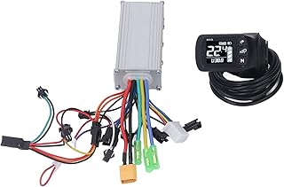 Alomejor Electric Bike Motor Controller Thumb Throttle Set, 36V 48V 500W Scooter Motor Brushless Controller