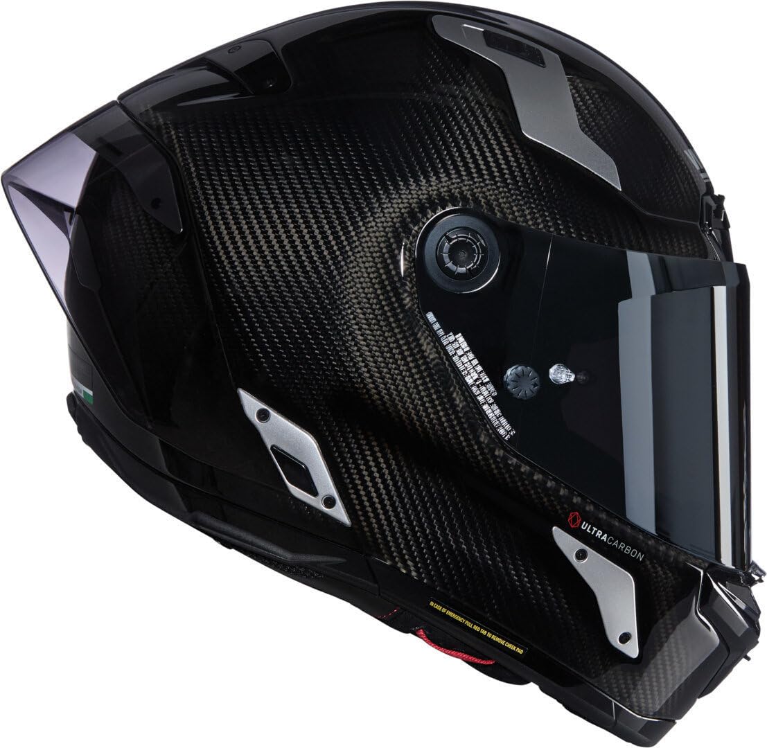 Nolan X-804 RS Ultra Carbon Argento Casco