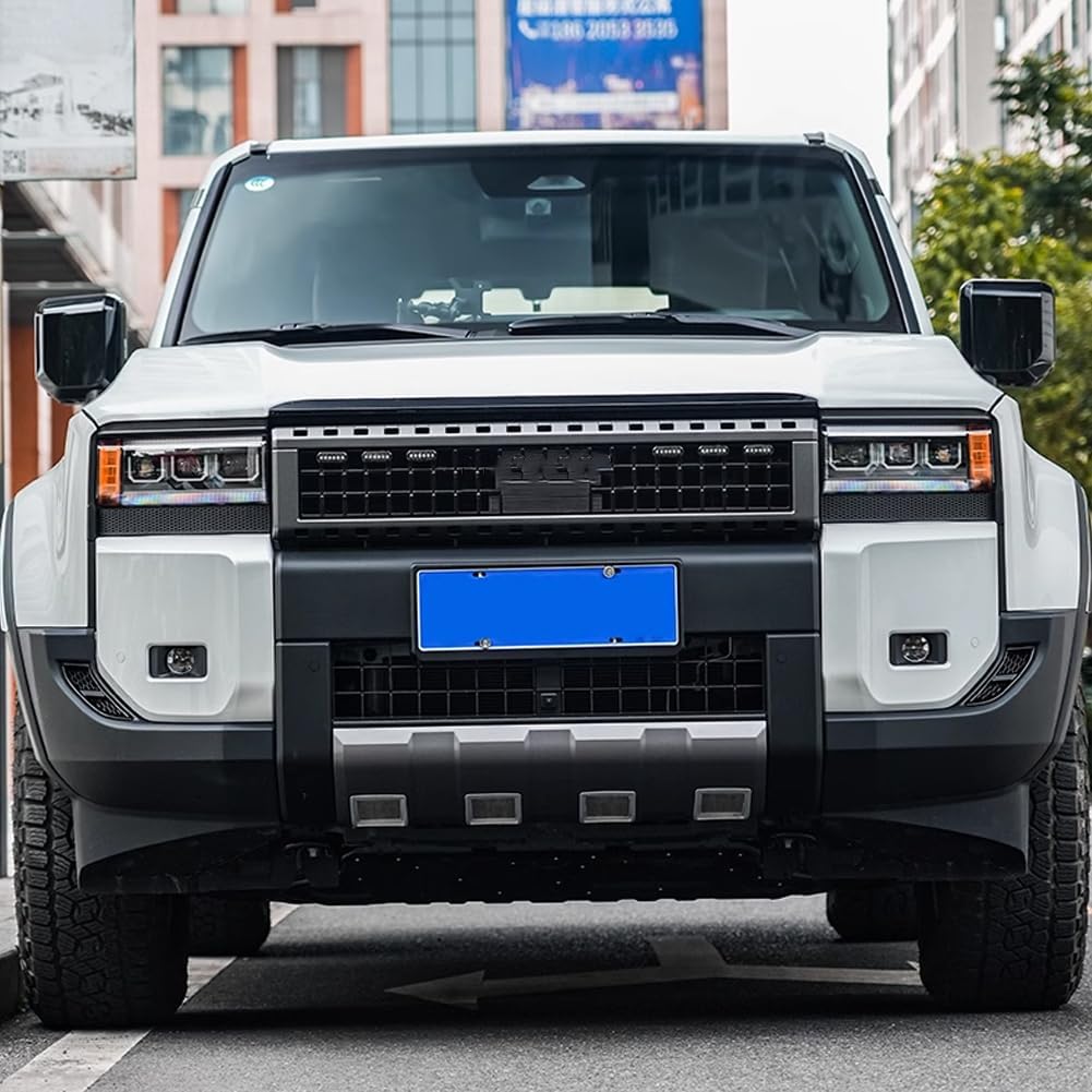 Front Fog Lamp Inlet Cover for 2024-2025 2026 Toyota Land Cruiser 250 1958 Prado LC250 J250 Exterior Fog Lamp Guard Cover Anti Clogging Intercepting Debris Decorative Sticker Tuning Accessories