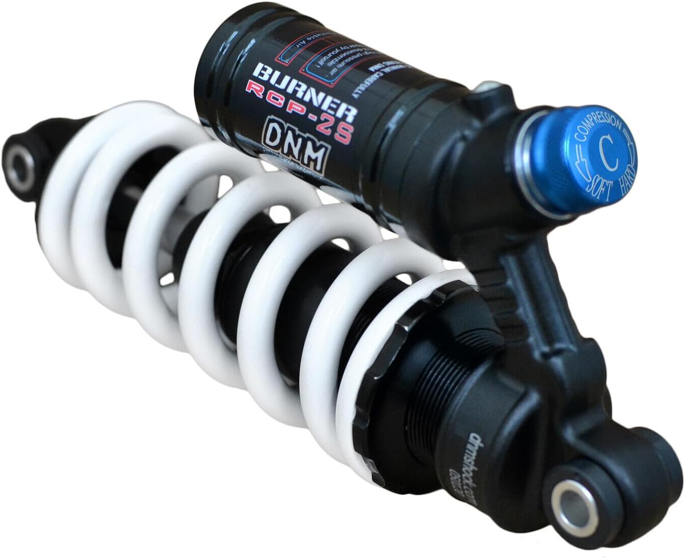 DNM BURNER-RCP2S MTB DH Bike Rear Shock 190mm 550 lbs, White Coil Spring, ST1945-W