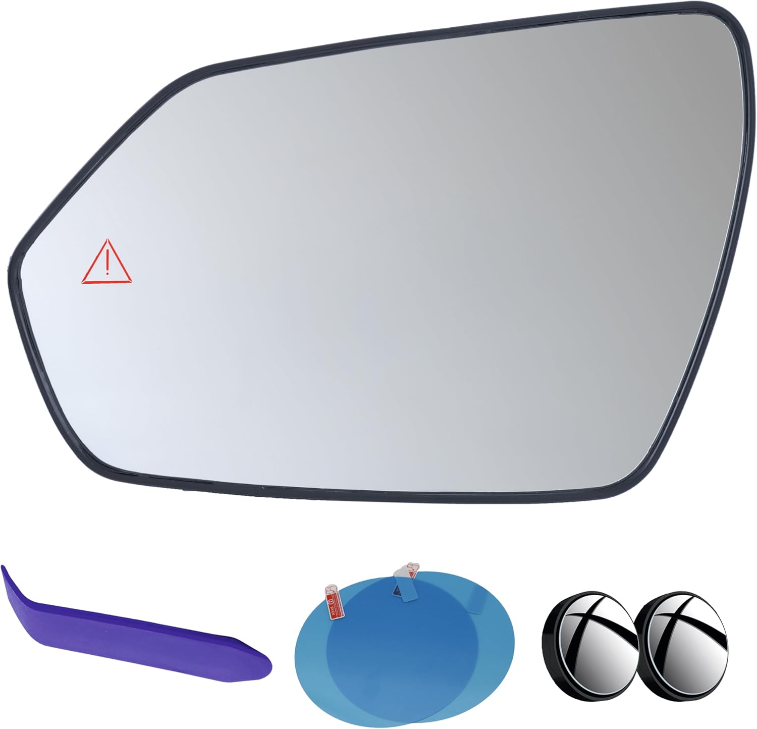 EAP Driver Side Mirror Glass Compatible with Hyundai Elantra 2021-2026, Heated with Blind Spot 87611AA180 87611AB040 87611AB060 87611AA070 87611AA160 HY1324151