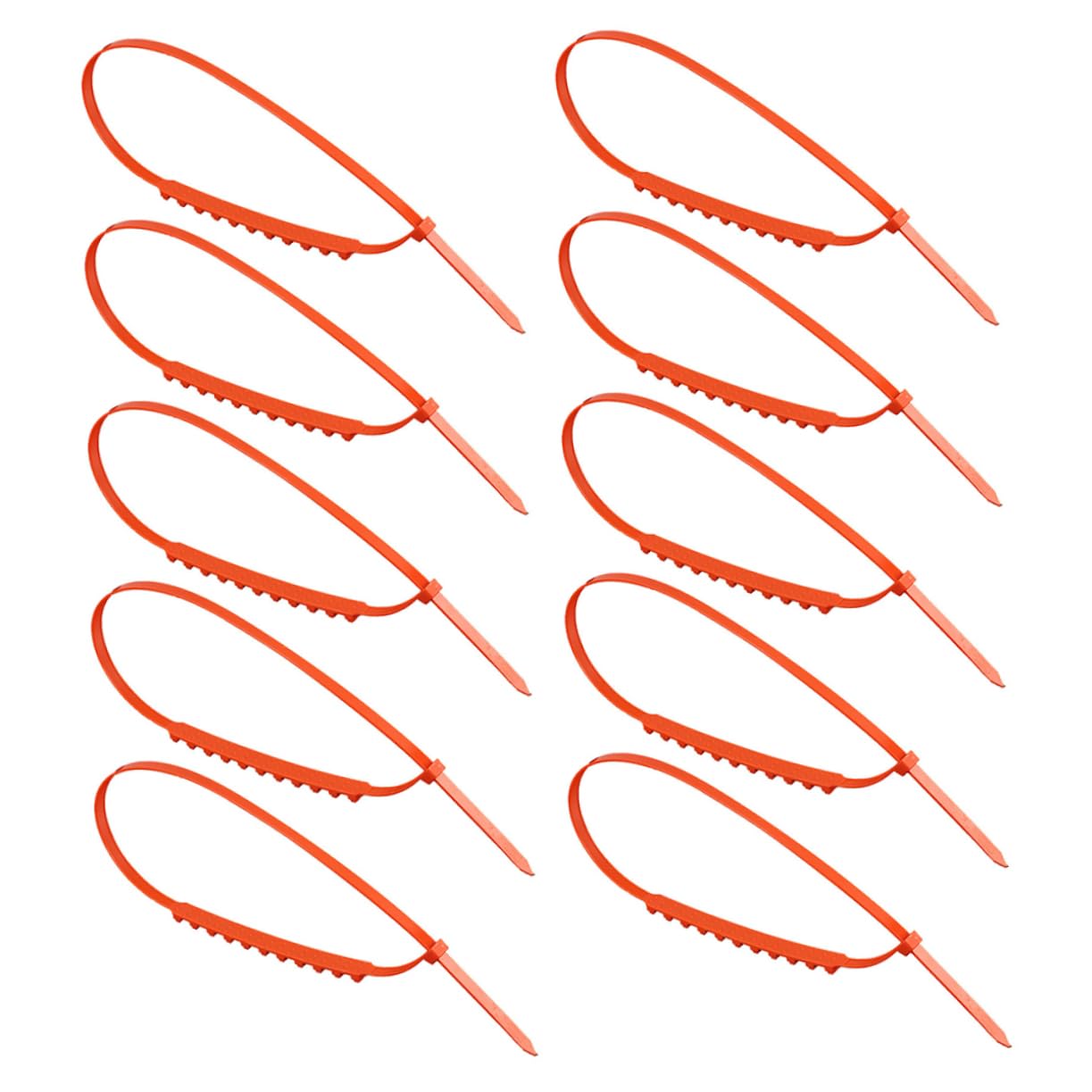 Cabilock 10pcs Nylon Tire Chains for Snow Mud and Durable Slip Wheel Chains for Motorcycle Electric Scooter and Bike Quick Installation for Emergency Traction