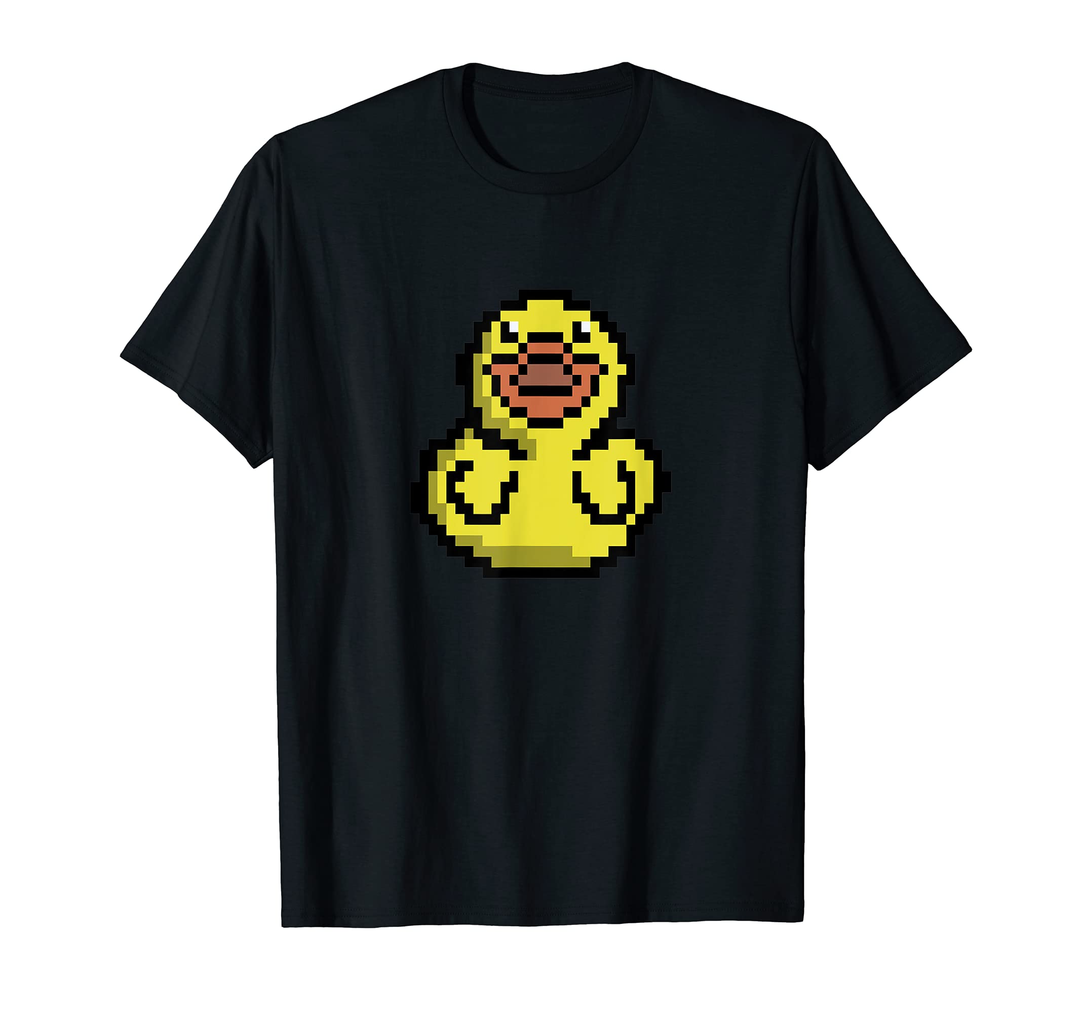 Duck Vintage Rubber Duck Pixel Art T-Shirt