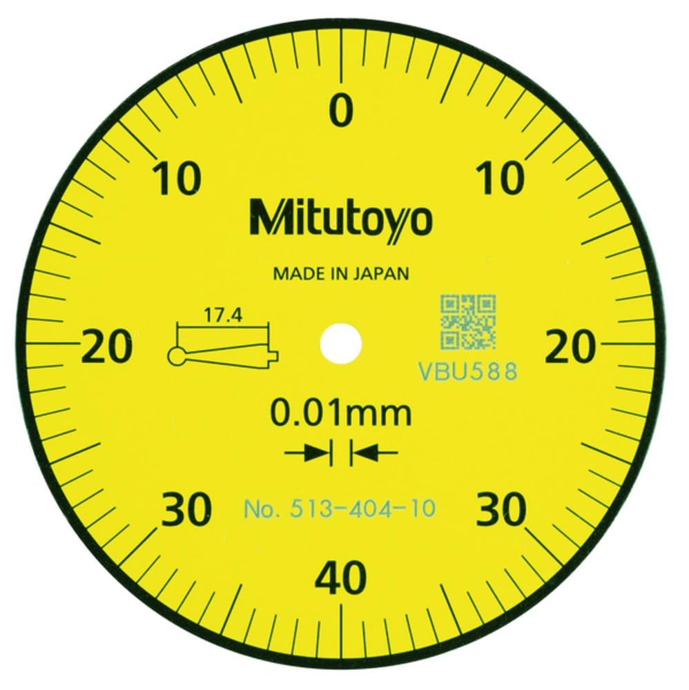 Mitutoyo Comparateur à palpeur orientable, modèle horizontal, 0,8mm, 0,01mm, tige 8mm | 0,01 mm, points étroits, horizontal, coffret