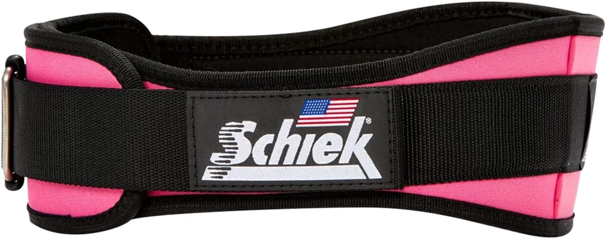 Schiek Sports Model 2004 Nylon 4 3/4 Weight Lifting Belt - Black
