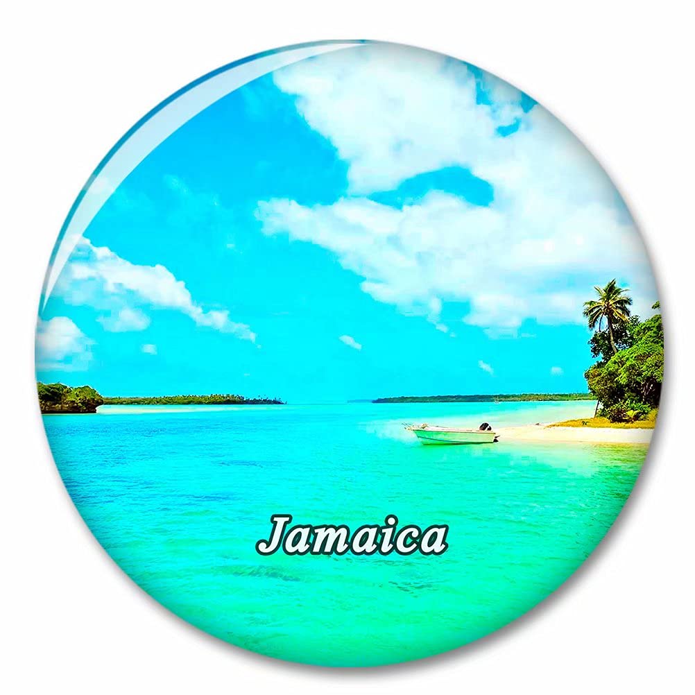 Kxrsm Bxtkpq-Jamaica-3361 Jamaica Fridge Magnet Decorative Magnet Bottle Opener Tourist City Travel Souvenir Collection Gift Strong Refrigerator Sticker