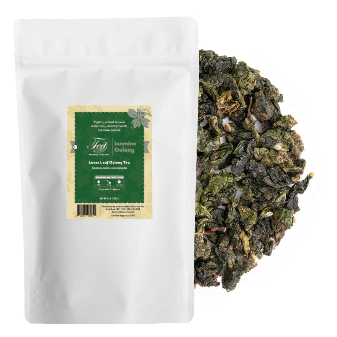 Heavenly Tea Leaves Jasmine Oolong, Bulk Loose Leaf Oolong