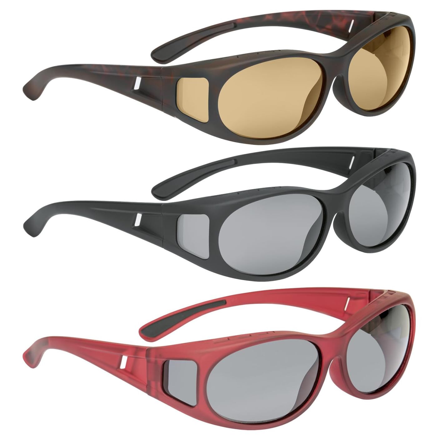 Überbrille - oval groß soft - 3 Farben