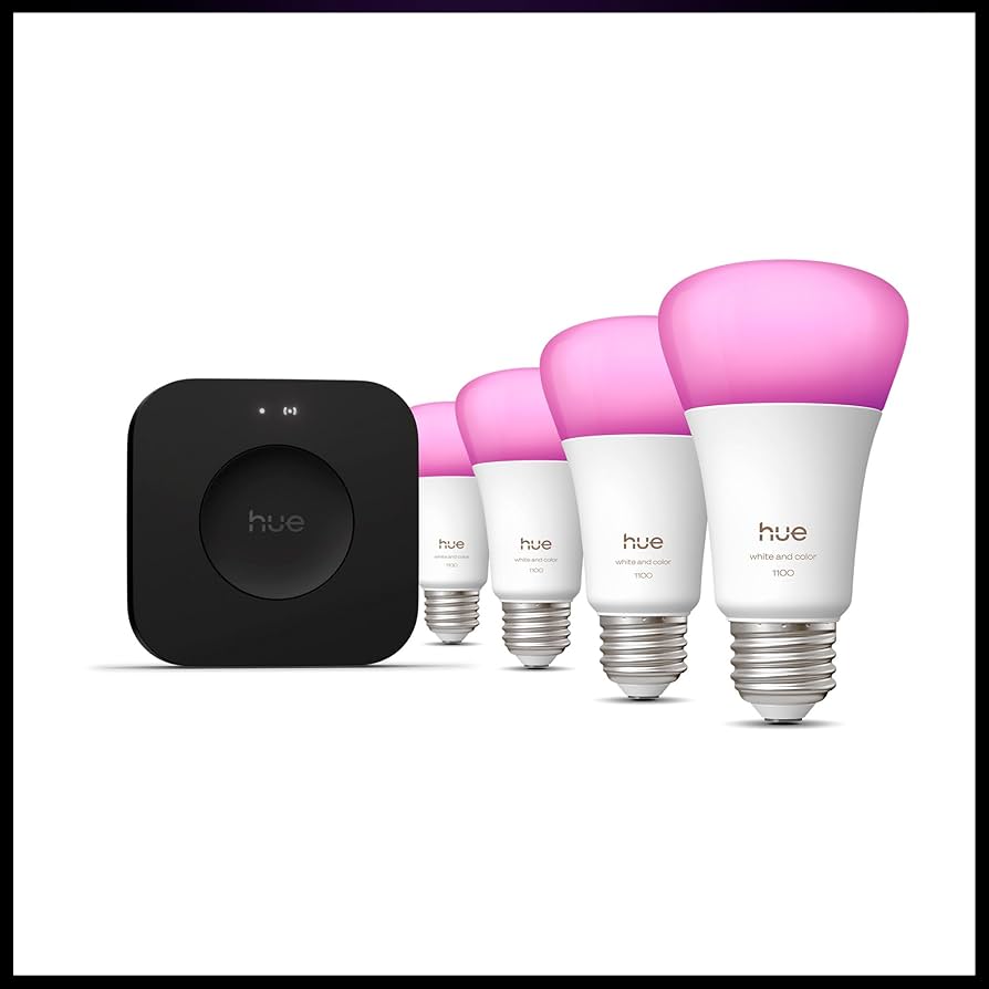 Amazon.com: Philips Hue Starter Kit: Bridge Pro + 4 A19 E26
