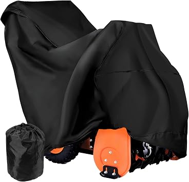 726015 Deluxe/Professional Snow Blower Cover Waterproof for Ariens 2-Stage 26-in Housing or Larger Snow Blower, Universal Compatible With EGO, Honda, Ryobi, Cub Cadet, Troy Bilt, Toro & PowerSmart