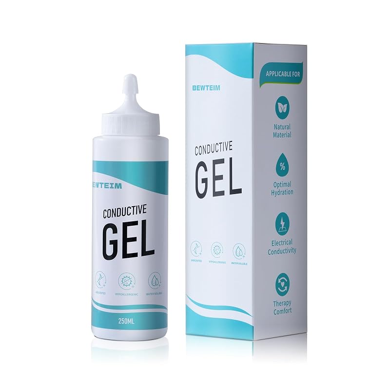 Gel condutor BEWTEIM para dispositivos de radiofrequência e microcorrente, 250 mL