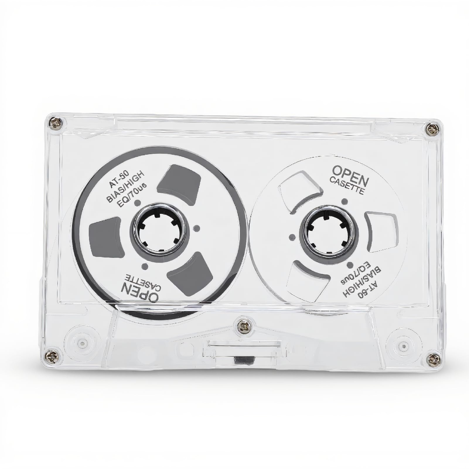 Reel to Reel Blank Cassette Tape, Normal Bias 50 Minutes Recording Tape, for Music Recording (Silver)-picture-16