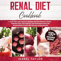 Renal Diet Cookbook Audiolibro Por Isabel Taylor arte de portada