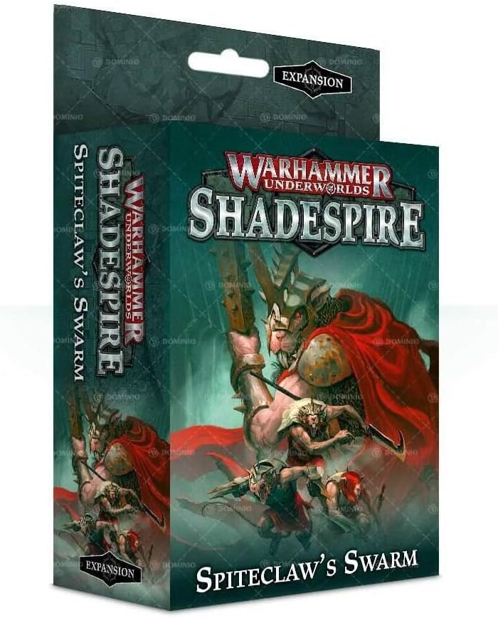 Games Workshop Warhammer Underworlds Shadespire: Spiteclaw's Swarm - Tabletop Gaming Miniatures Set - Game Set - Includes 5 Miniatures, 60 Cards - Ages 6+